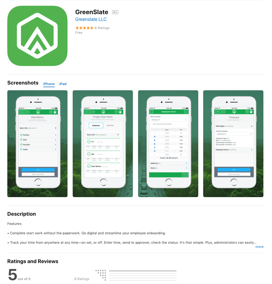 GreenSlate App